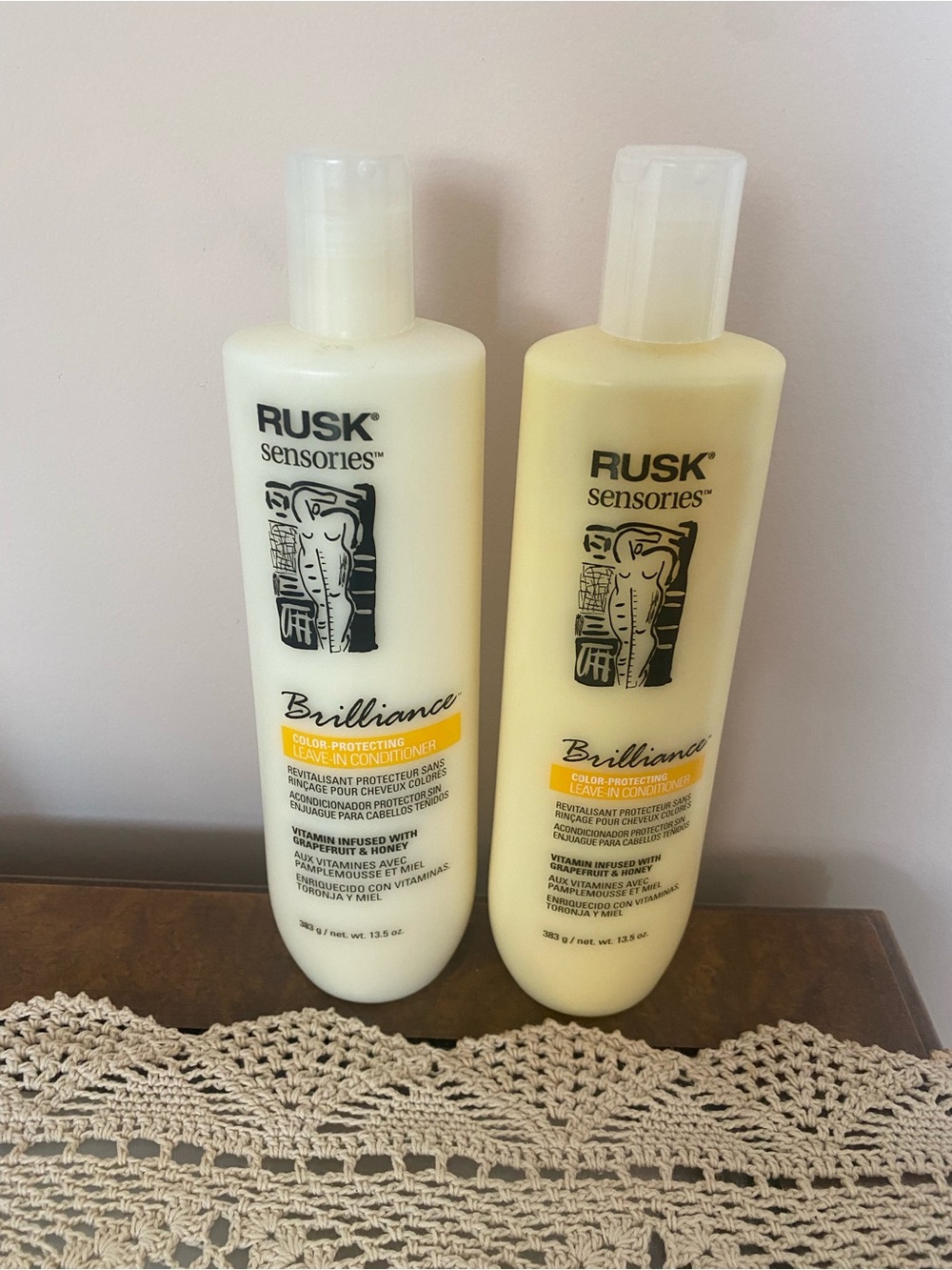 Two Ltd. Edition RUSK Brilliance Color-Protecting Leave-In Conditioner